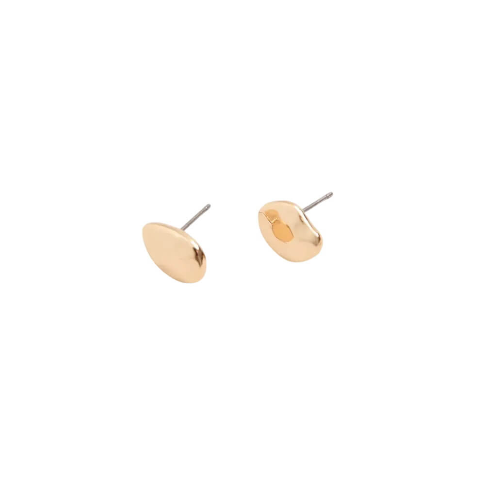 Phase Eight Molten Gold Stud Earrings 